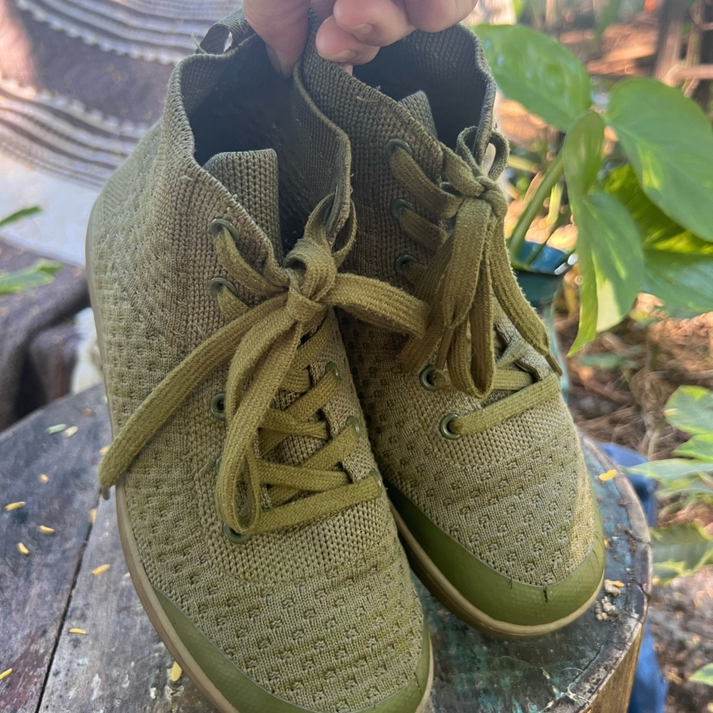 Suavs Olive Green Women's Sneakers Very Breathable size 6 - Picture 7 of 9